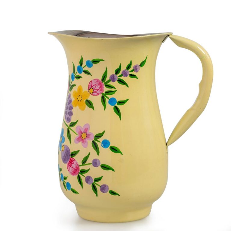 Hand Painted Stainless Sill Pitcher